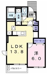 パストラーレ　Ｂの物件間取画像